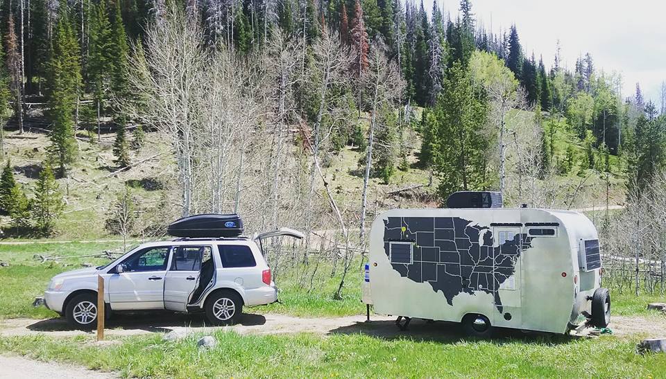 Vintage camper rebuild