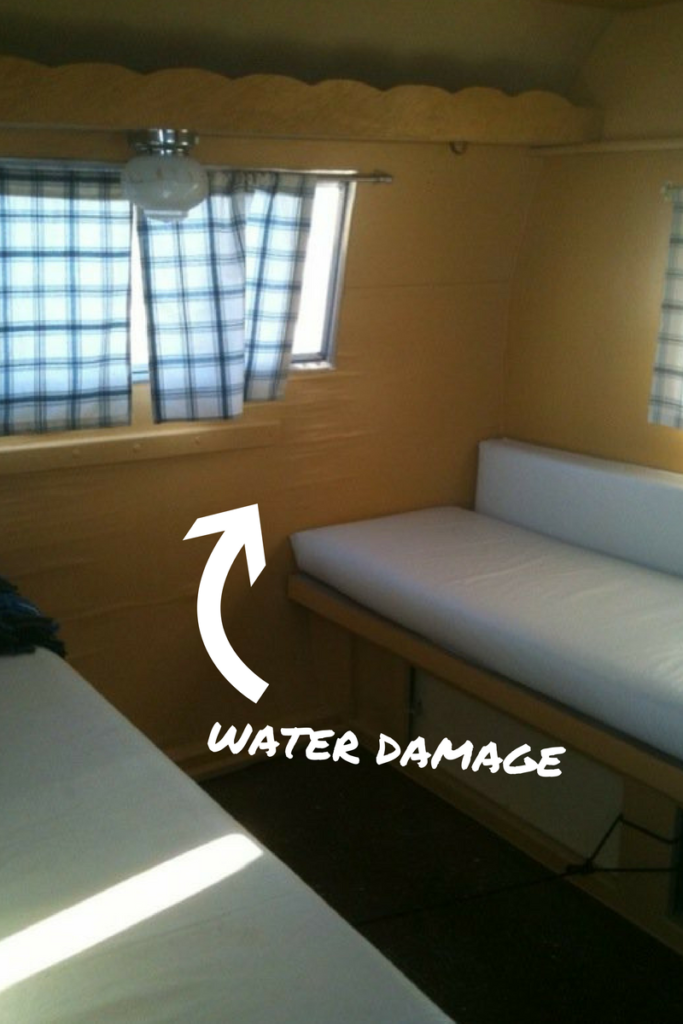 Vintage Camper Water Damage Repair Steps To Expect