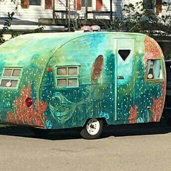 Zina Lacy Vintage Camper