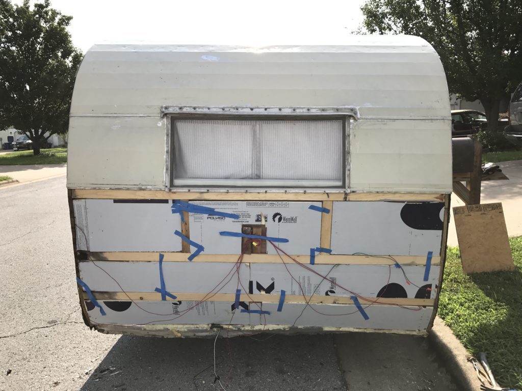 vintage trailer insulation