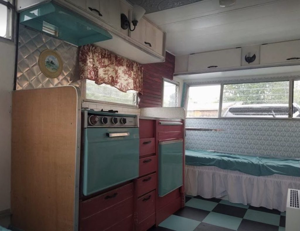 vintage trailers interior