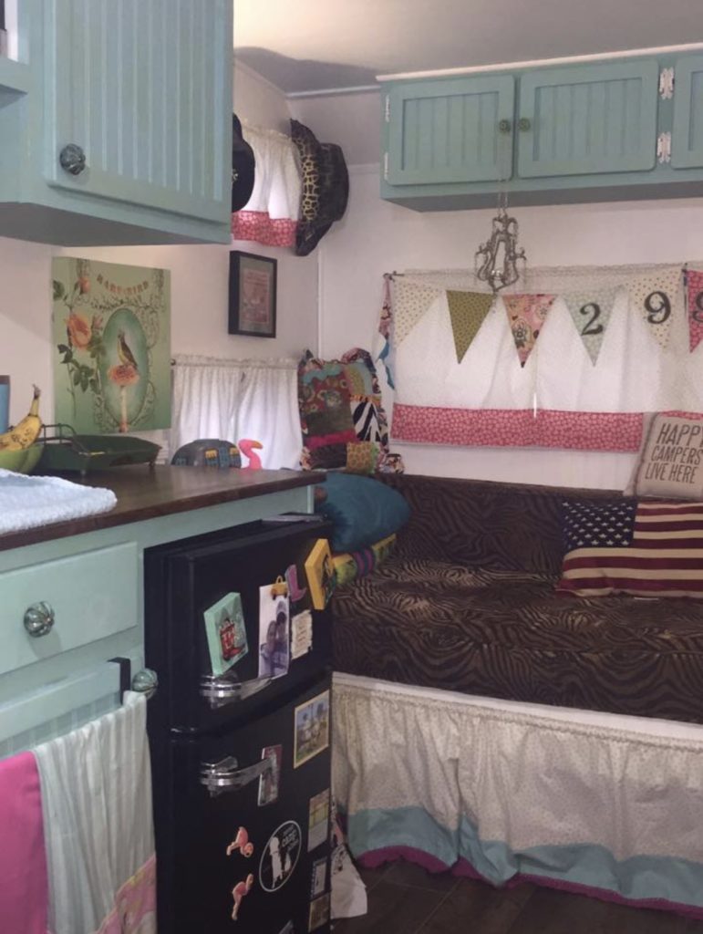 shabby chic camper