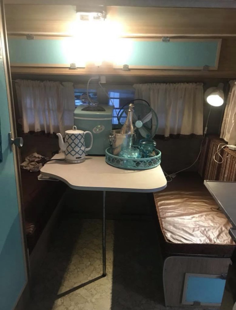 remodeled vintage trailer