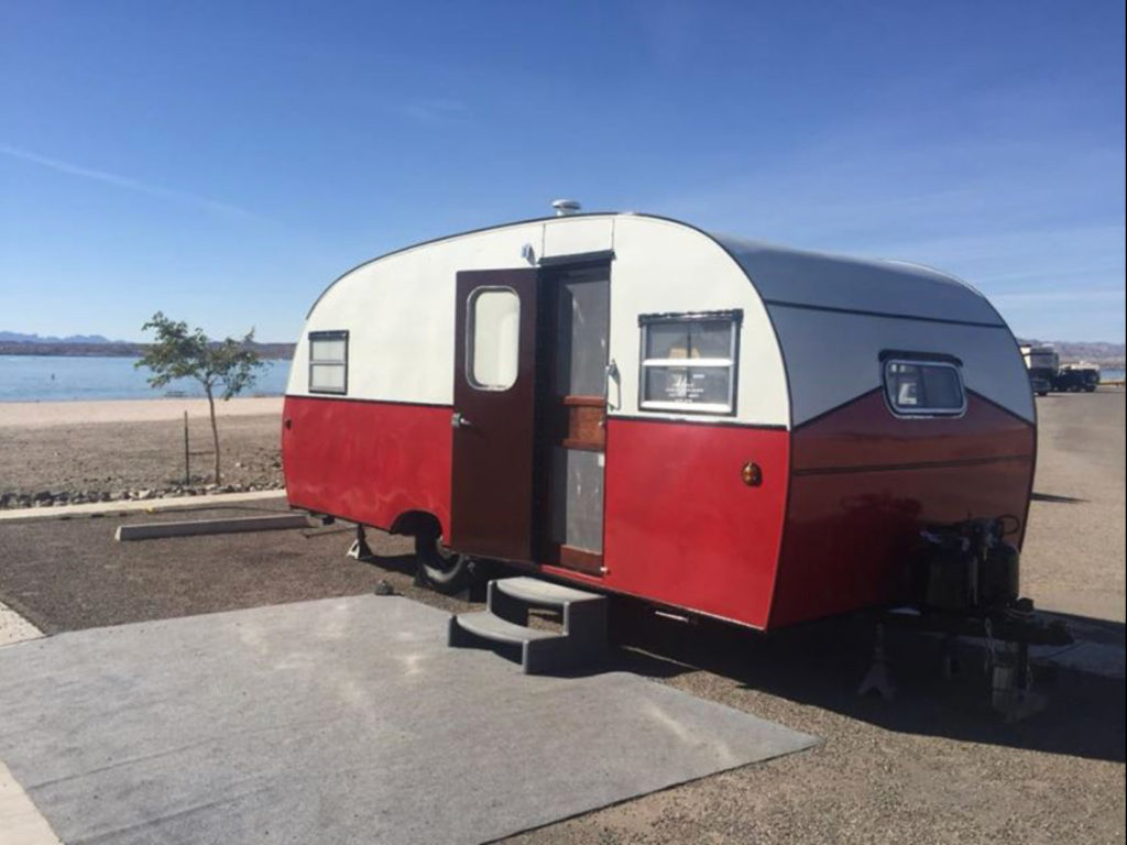 Blackhawk vintage trailer