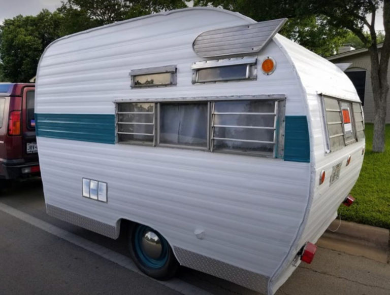 1963 Shasta Travel Trailer | Vintage Camper with Wings